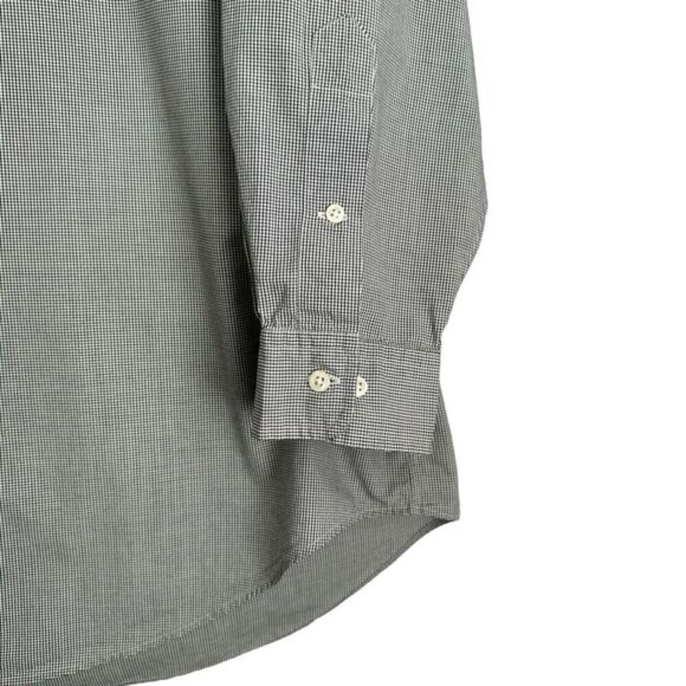 Ralph Lauren Button-Up Shirt Blue Large 16-1/2 34/35 Men's Check Long Sleeve - Picture 5 of 7